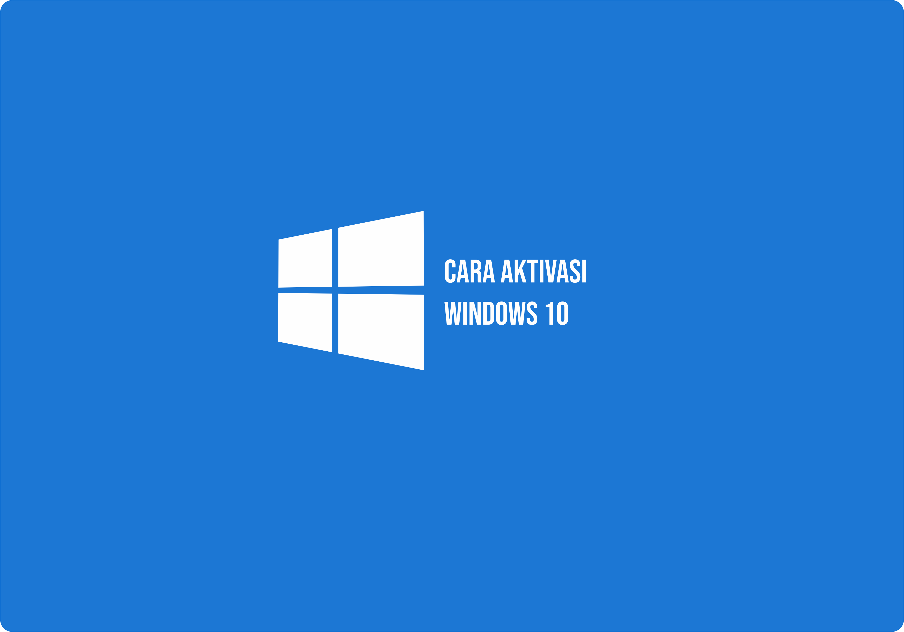 aktivasi windows 10 cmd