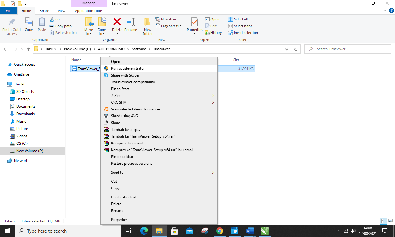 Cara Install TeamViewer Terbaru