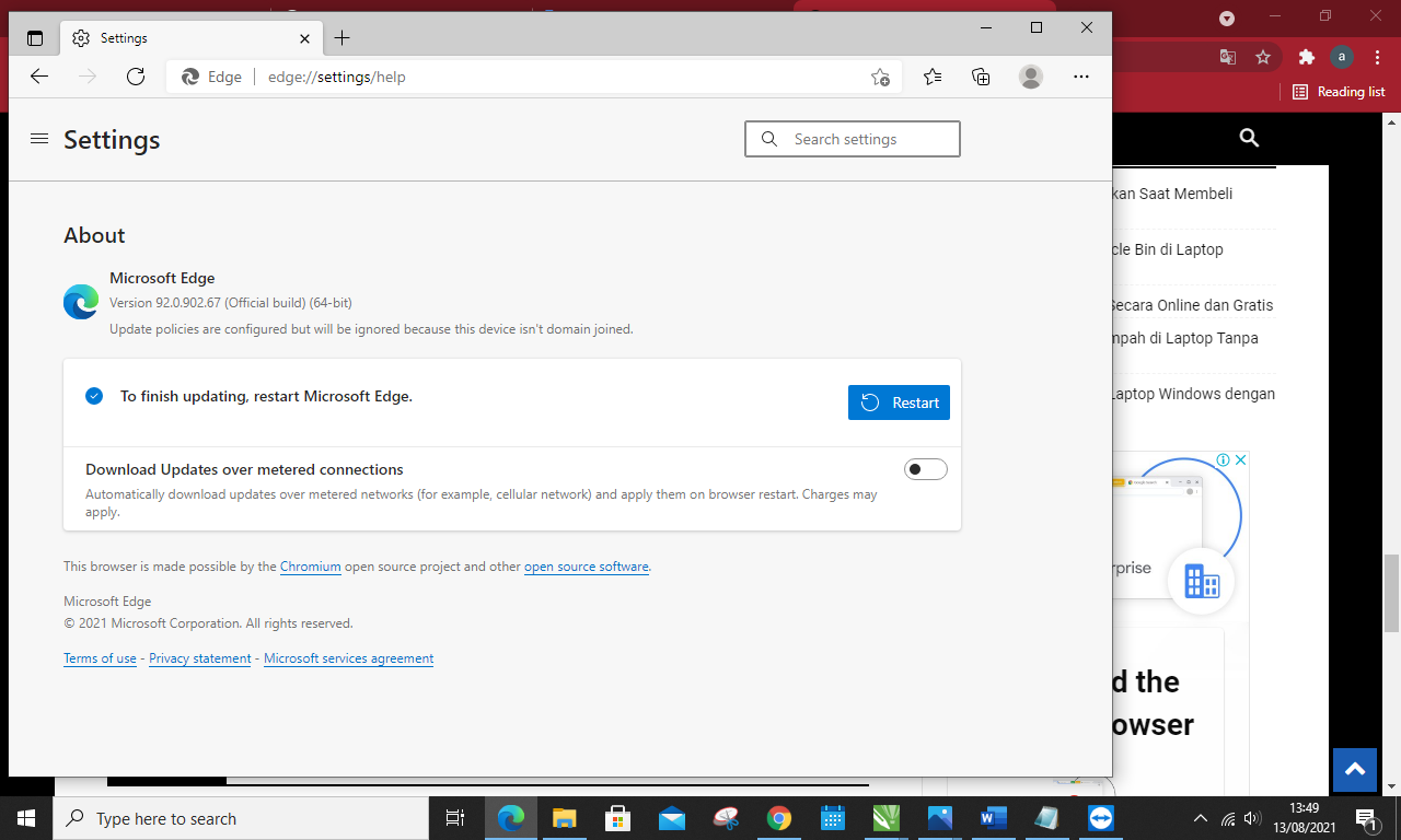 Microsoft edge небезопасно
