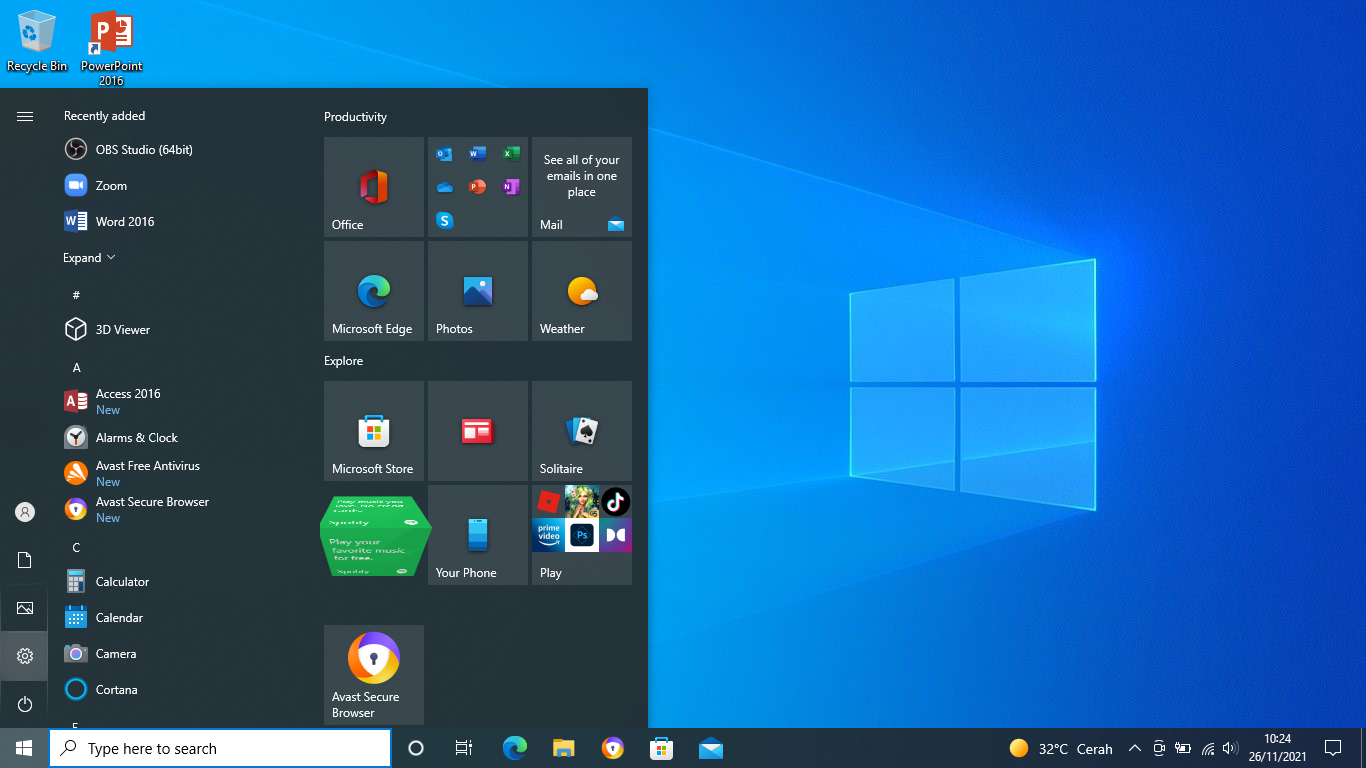 Tutorial Menghilangkan password login windows 10